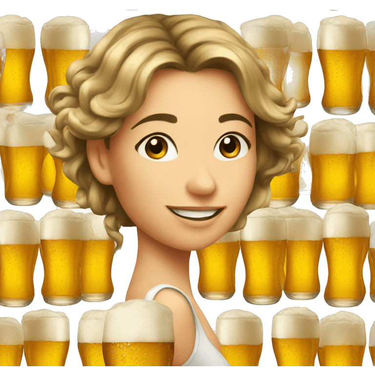 Beer Girl emoji