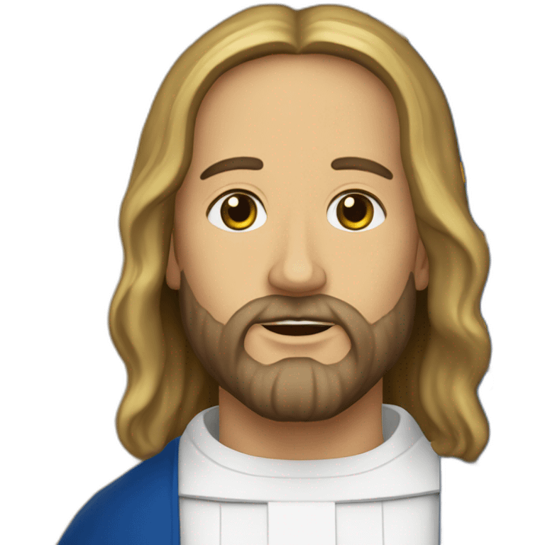 Sainte Face de Jésus Drapeau emoji