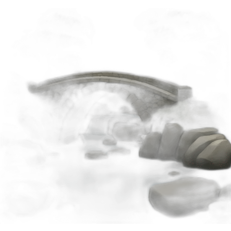 a stone bridge emoji