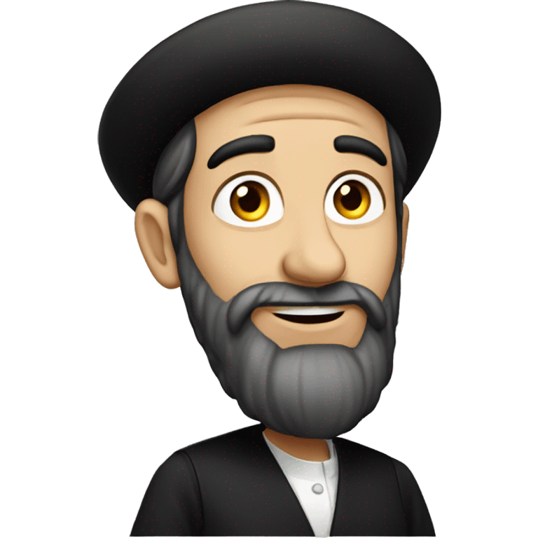 orthodox Jewish man emoji