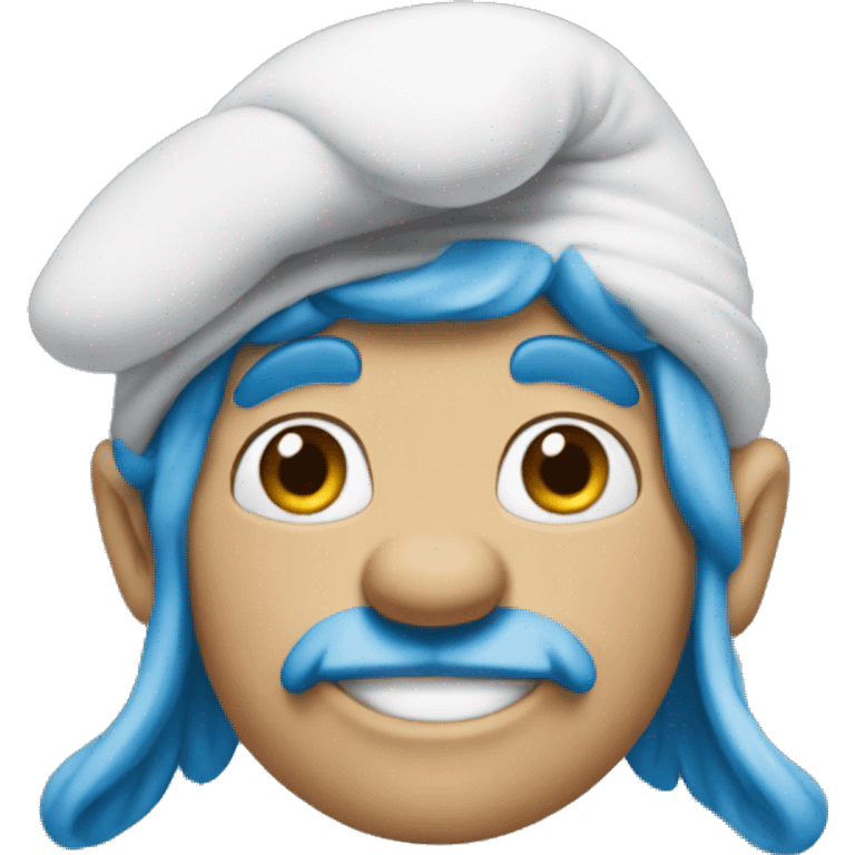 Smurf  emoji