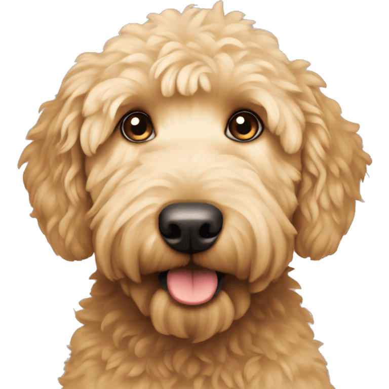 Golden doodle  emoji