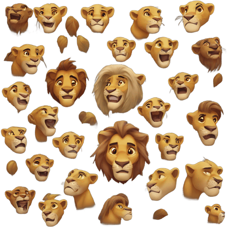 lion king  emoji