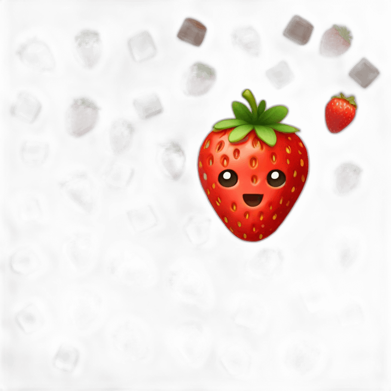 Strawberry chocolate  emoji