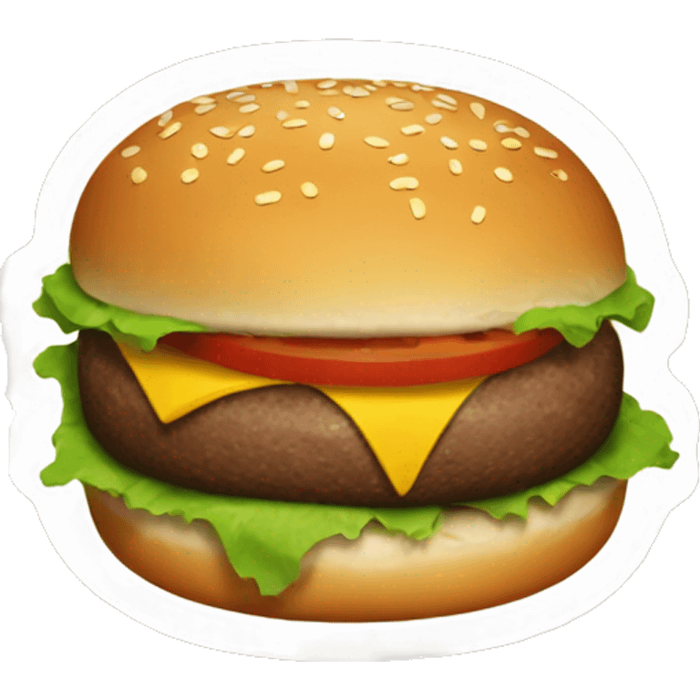 Burger emoji