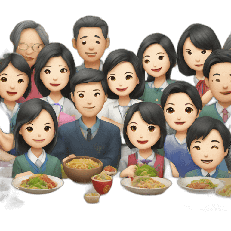 School reunion chinese in taiwan emoji