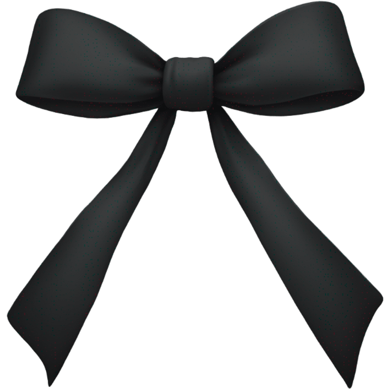 black bow emoji