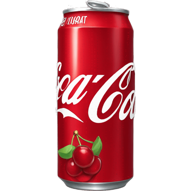 canette de coca cola cherry  emoji