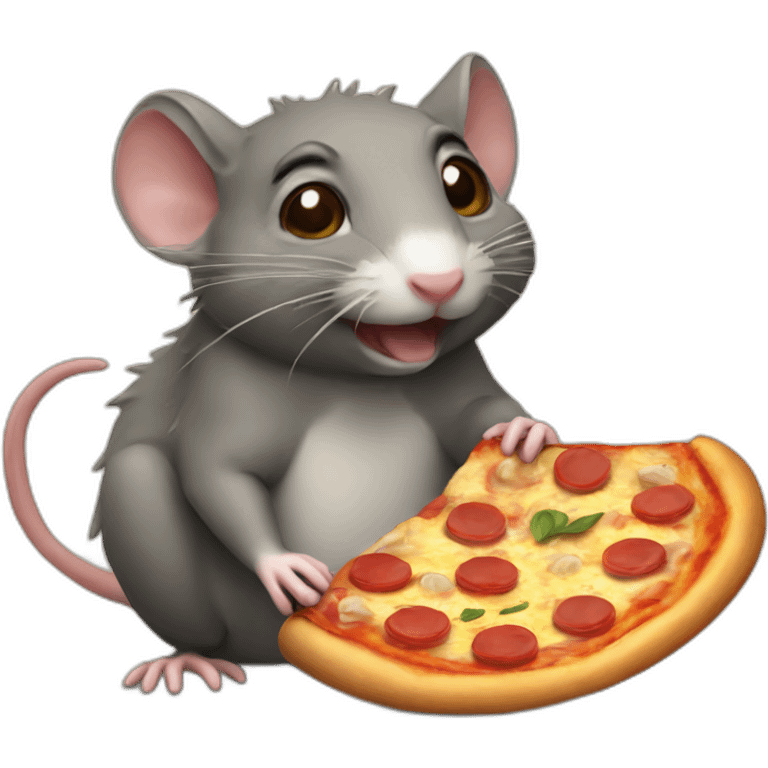 Pizza rat emoji