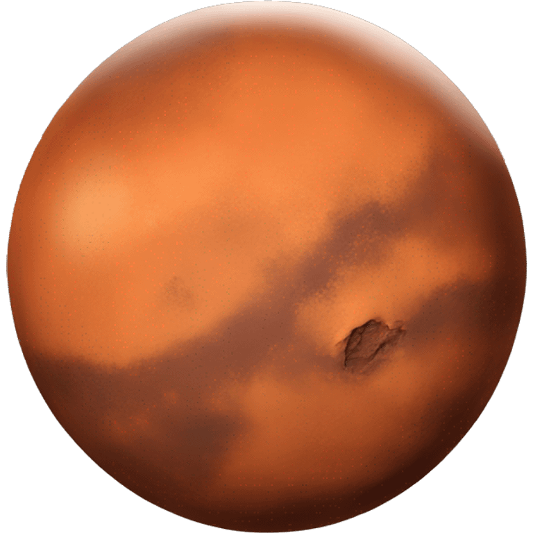 Mars planet emoji