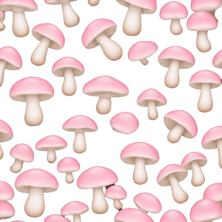 Light pink mushroom emoji