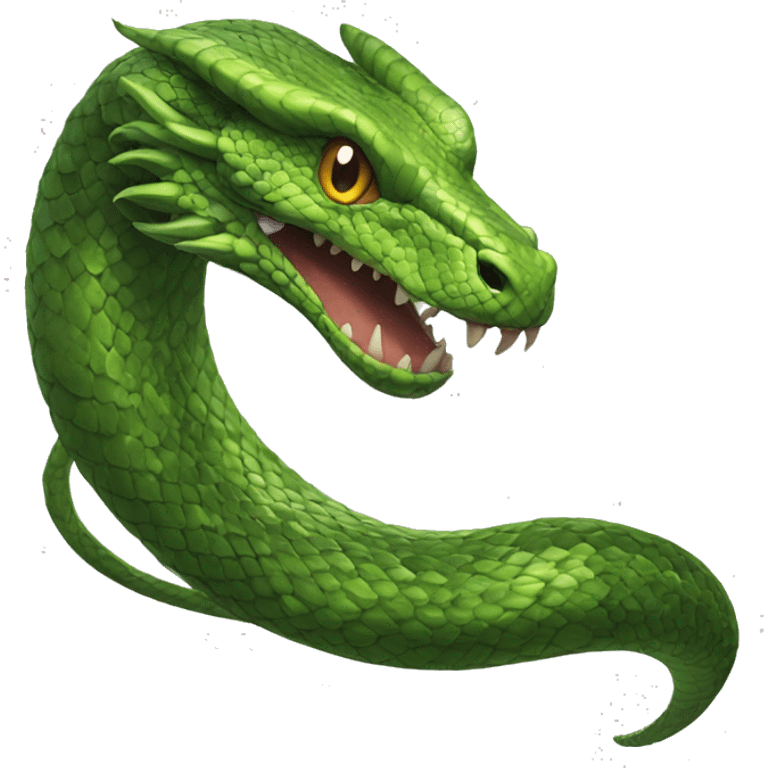 leviathan snake dragon emoji