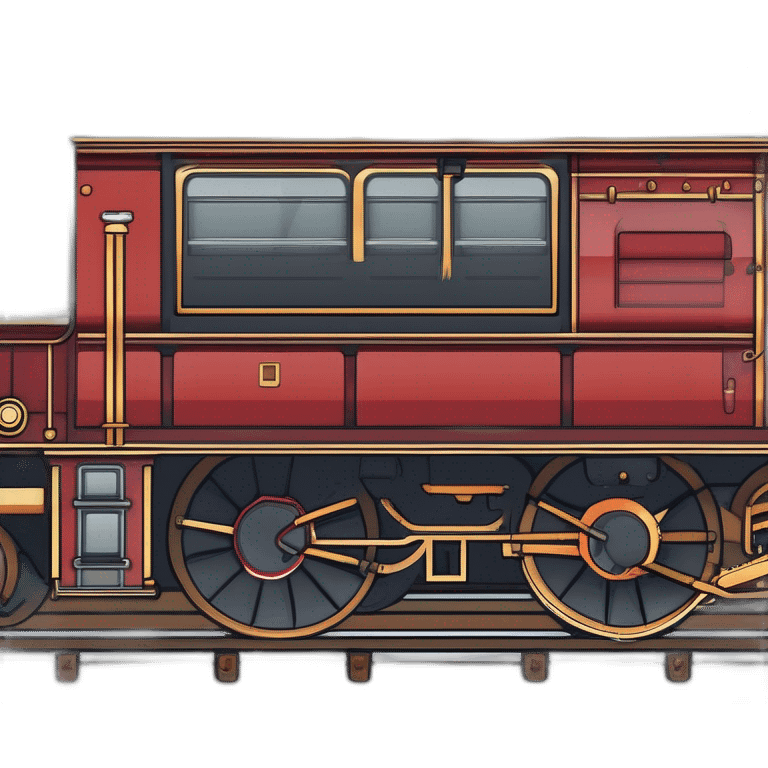 steam train emoji