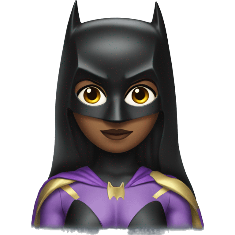 Batman girl emoji