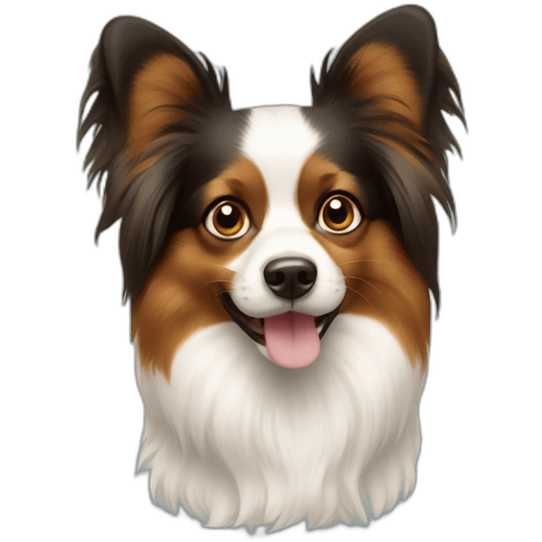 papillon dog fair emoji