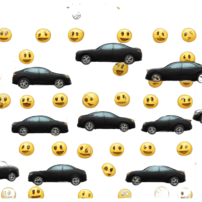 Black Infinity car emoji