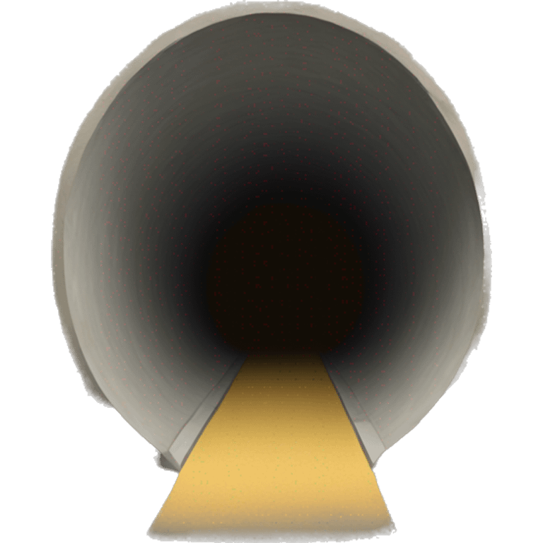 A tunnel hole emoji