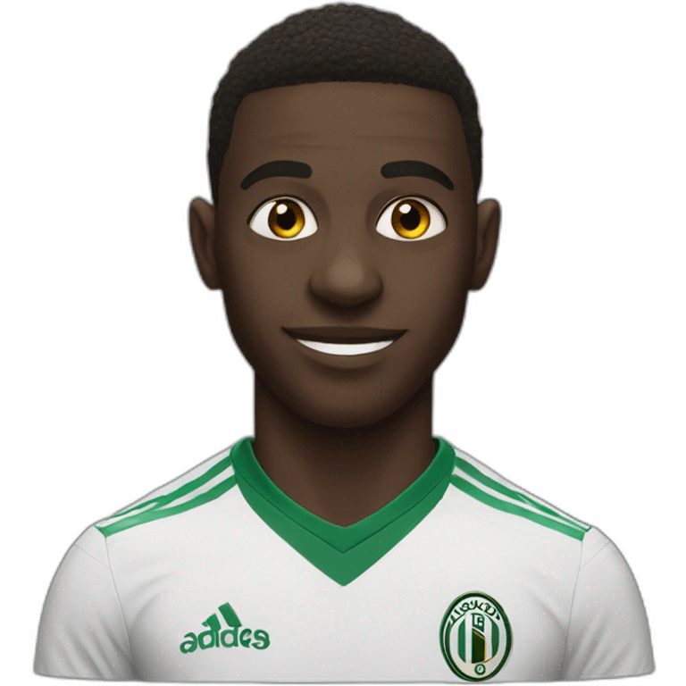 Vinicius portrait realistic football player emoji