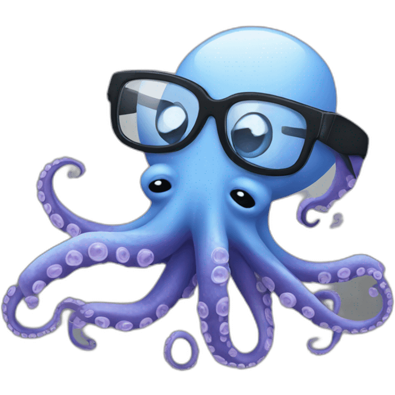 octopus-glasses-computer emoji