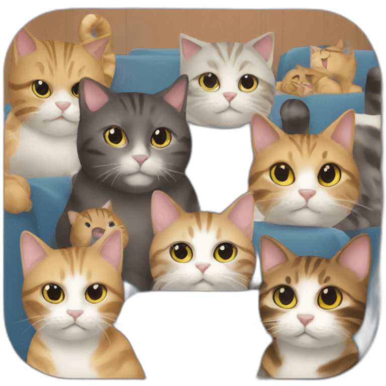 A role Coaster with cats emoji