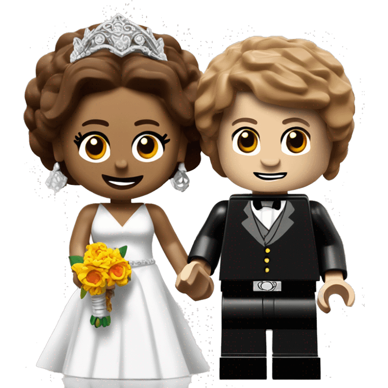 Lego queen masala and Anakin  Skywalker get married then have kids together.  emoji