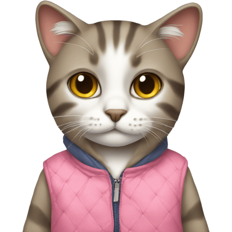 cat wearing clothes emoji