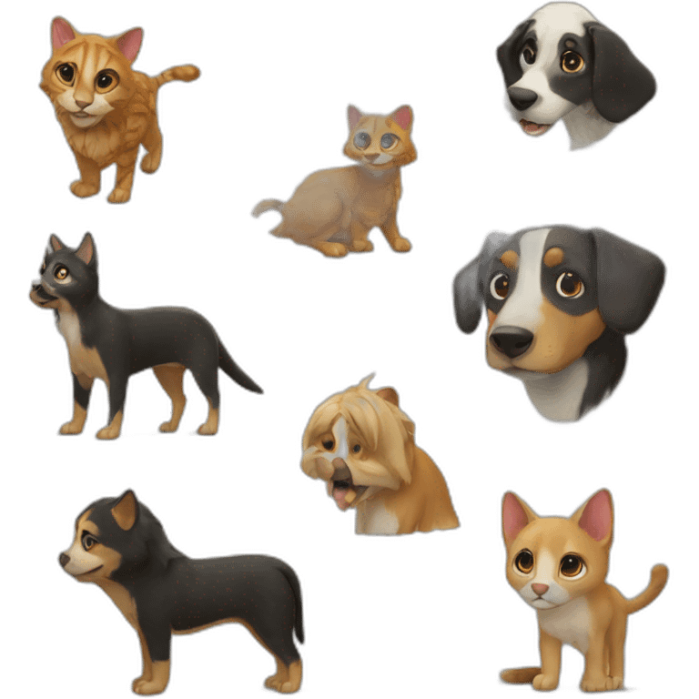 Les animaux fantastique emoji