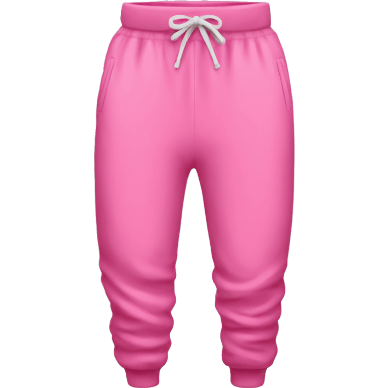 Pink sweat pants emoji