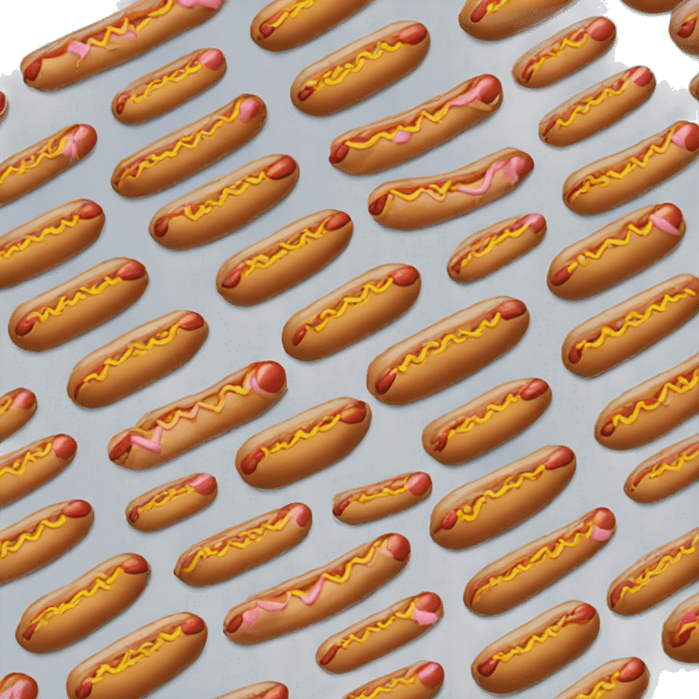 Donald trump driving a hot dog emoji