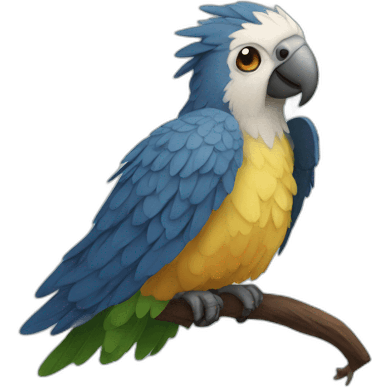 castiel parrot emoji