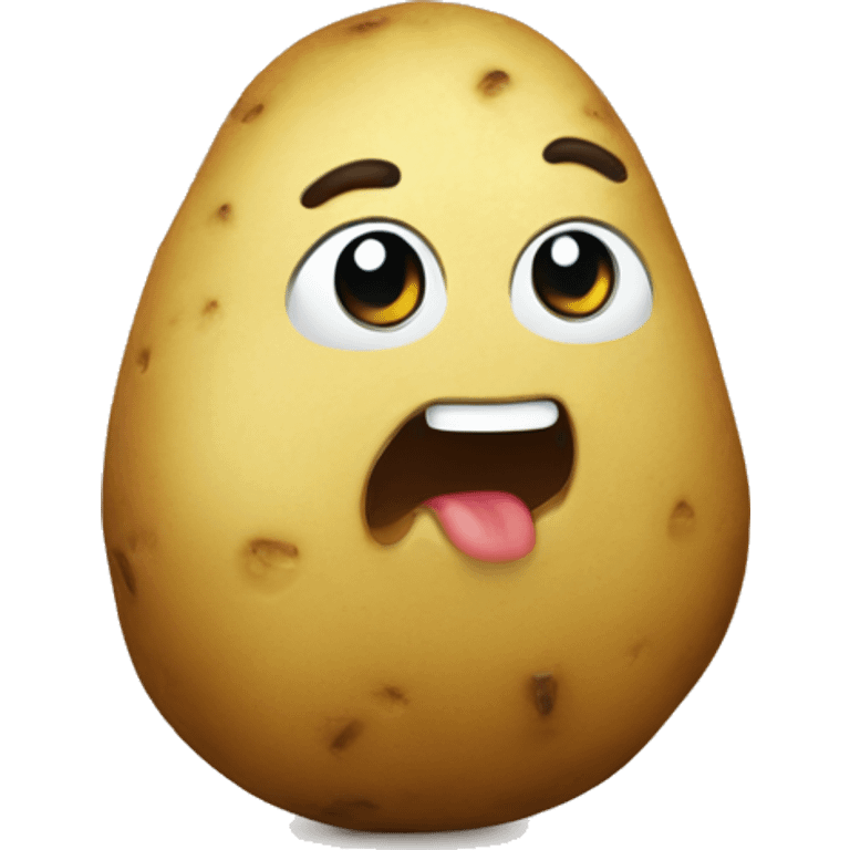 cute potato emoji