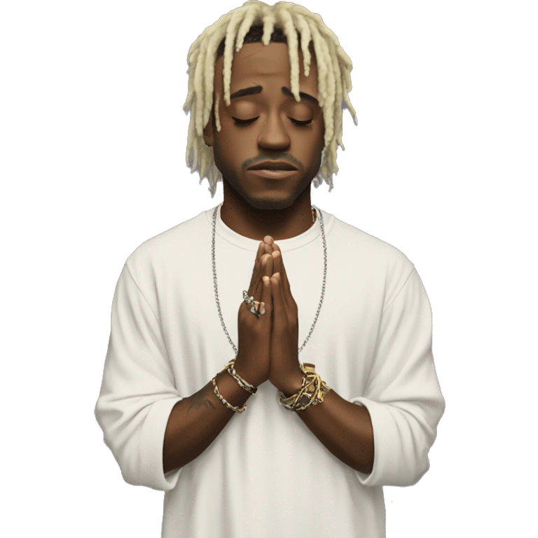 Lil uzi vert praying emoji