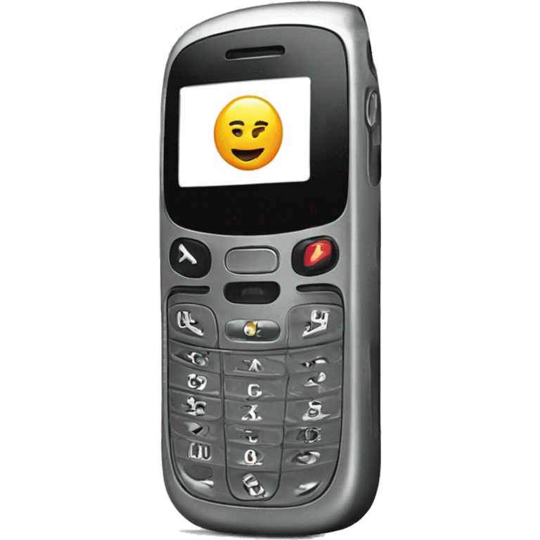 Old Motorola flip phone  emoji