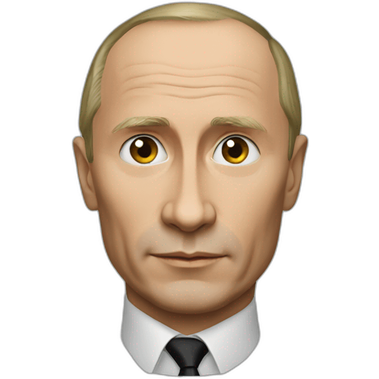 Black Vladimir Putin emoji