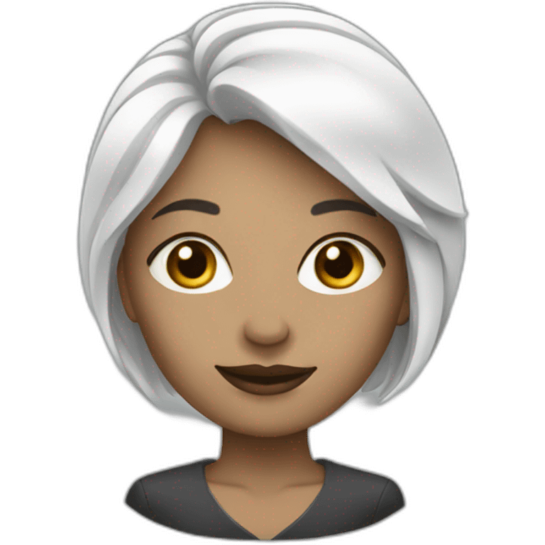 businesswoman-white-skin emoji