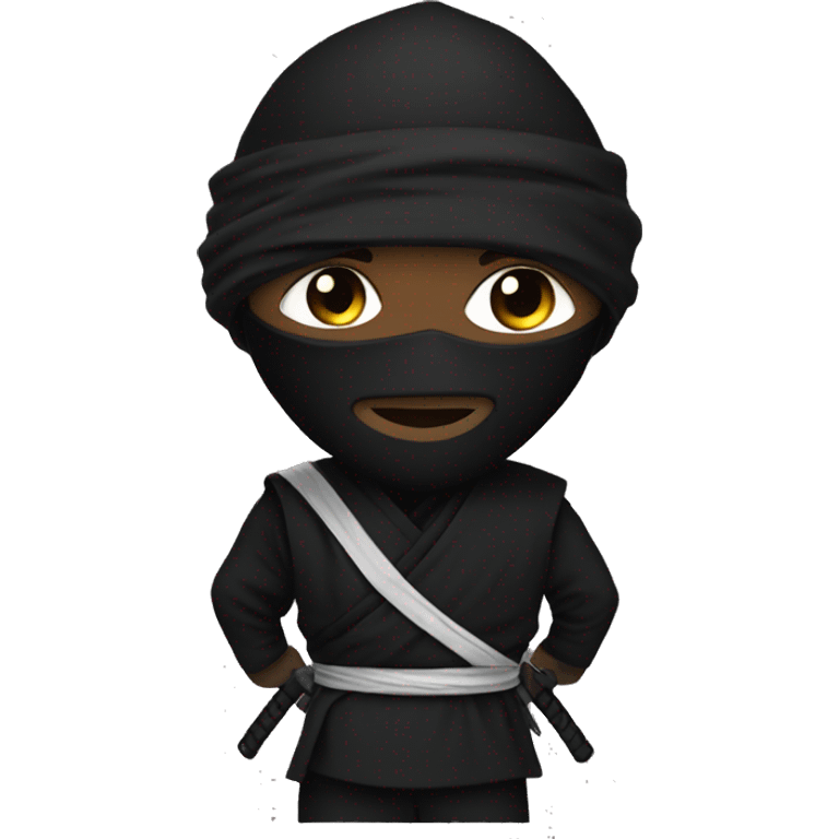 Black ninja emoji