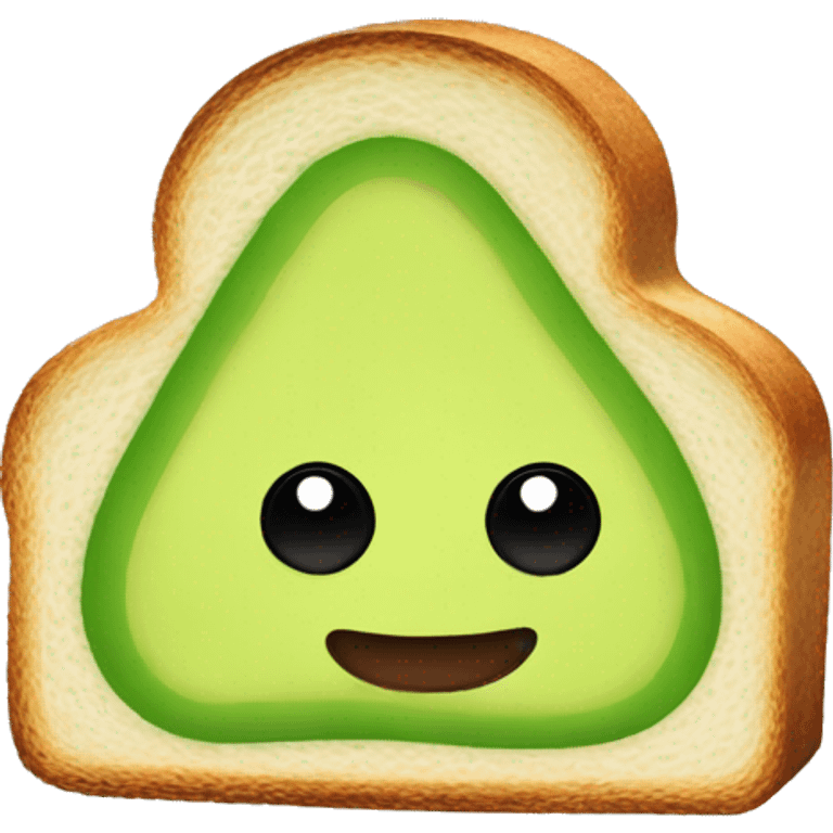 toast  avocado  emoji