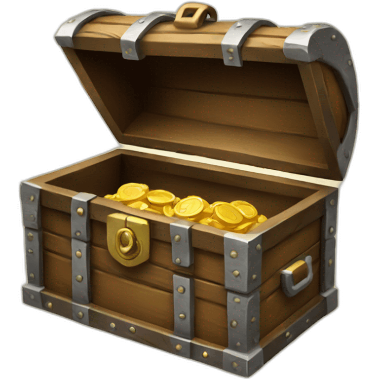 Treasure chest emoji