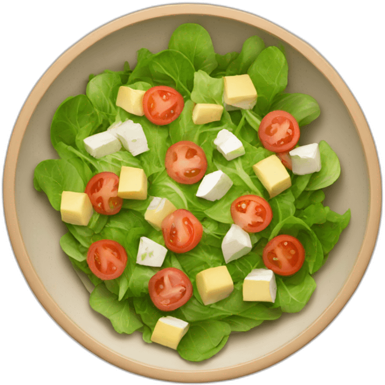 Salad in emoji