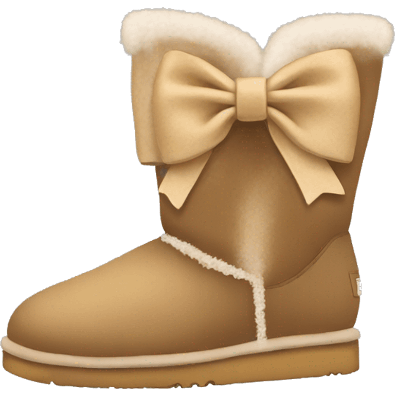 Uggs with bows emoji