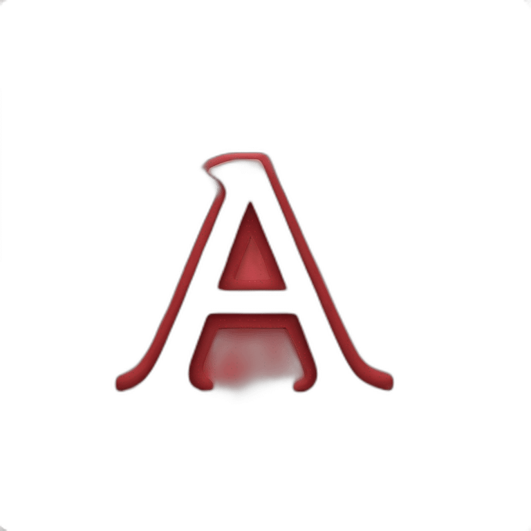 'A' grade lettering in red emoji