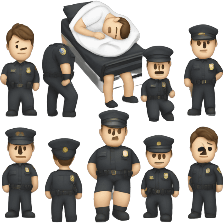 Shane Gillis sleep cop emoji