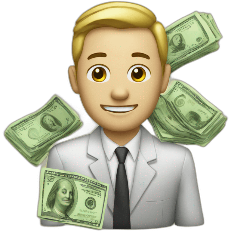 Making money in IT emoji