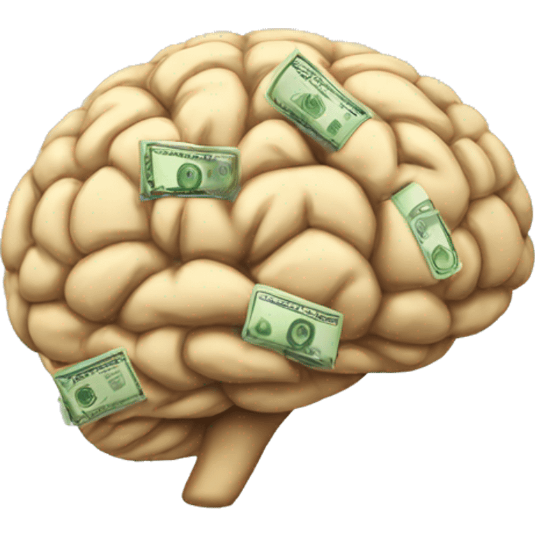 money brain emoji