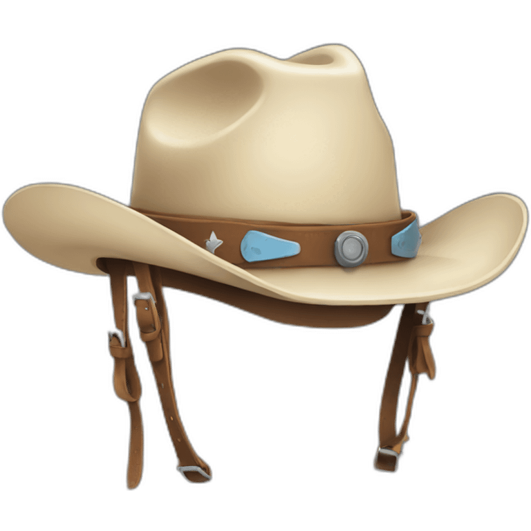 cowboy helmet emoji