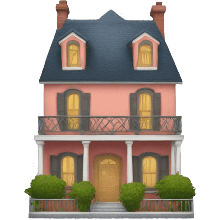 Coquette house emoji