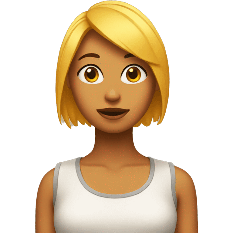 Chica emoji