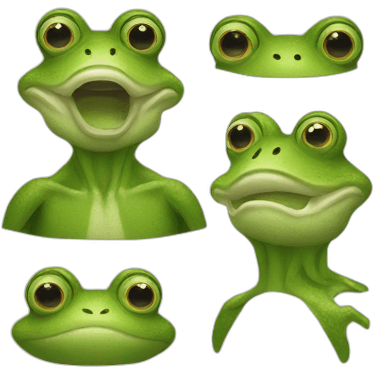 frog man emoji