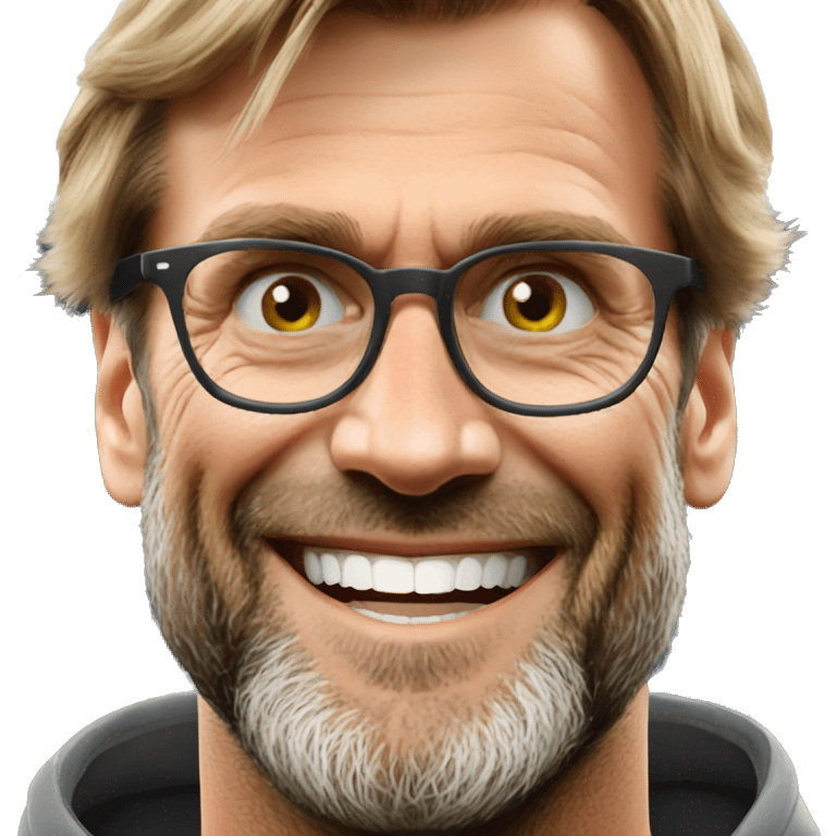 jurgen Klopp angel smile emoji