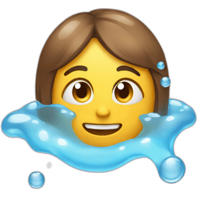 Emoji Con gotas de acido emoji